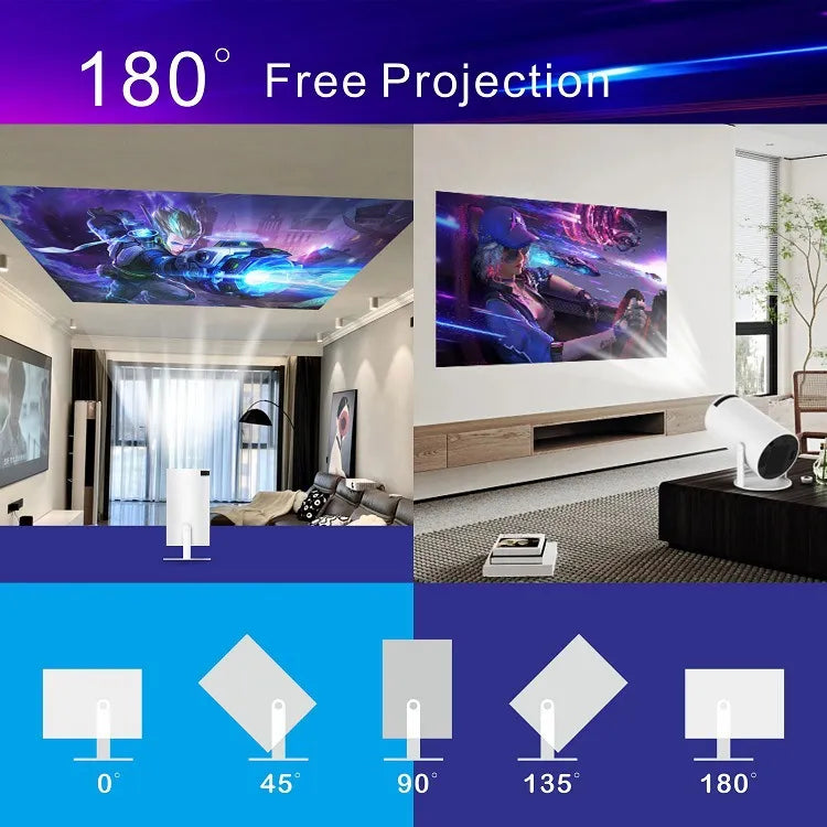 NovaBeam 180° mini projector