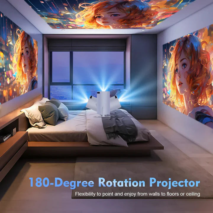 NovaBeam 180° mini projector